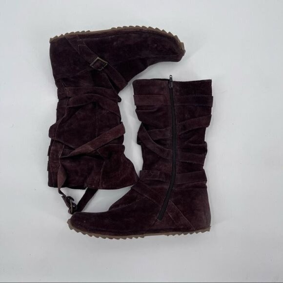 Aldo Katia suede leather boots shoes size 39 US 7 - Picture 10 of 12